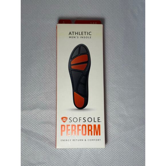 SofSole Perform Athletic Insoles - Mens Size 7-8.5 - New - Picture 2 of 6